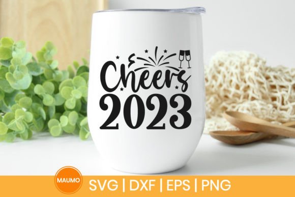 Cheers 2023 New Year Svg Quote Review