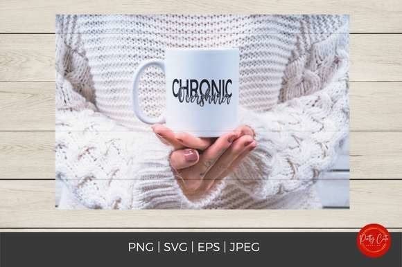 Chronic Oversharer Quote Graphic SVG Review