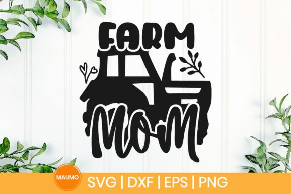 Farm Mom Svg Quote: A Versatile Design for Real-World Embroidery Projects