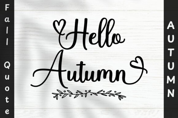 Hello Autumn SVG Quote: A Seasonal Embroidery Design Review