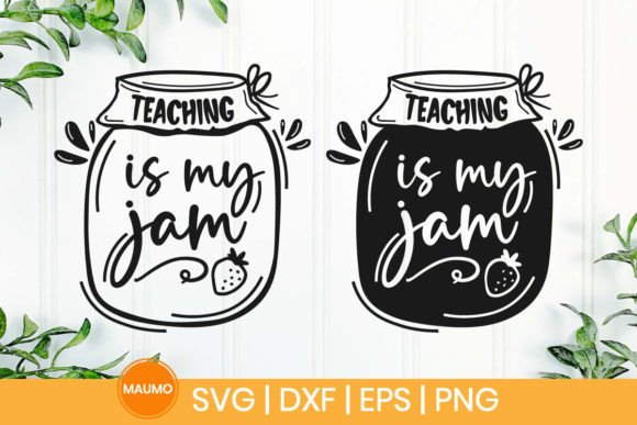 Teaching is My Jam SVG Design Review