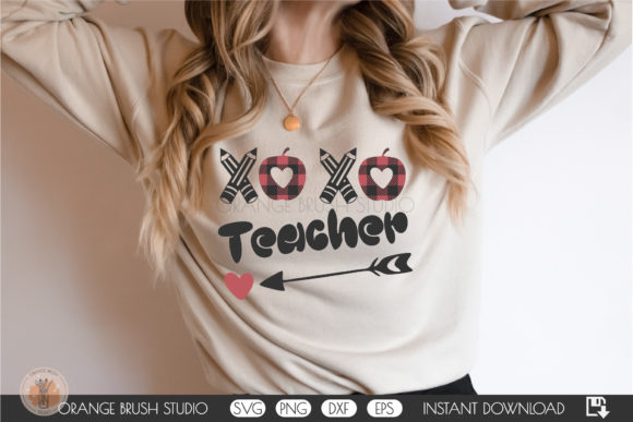 XOXO Teacher Valentine’s Day SVG Quote Review